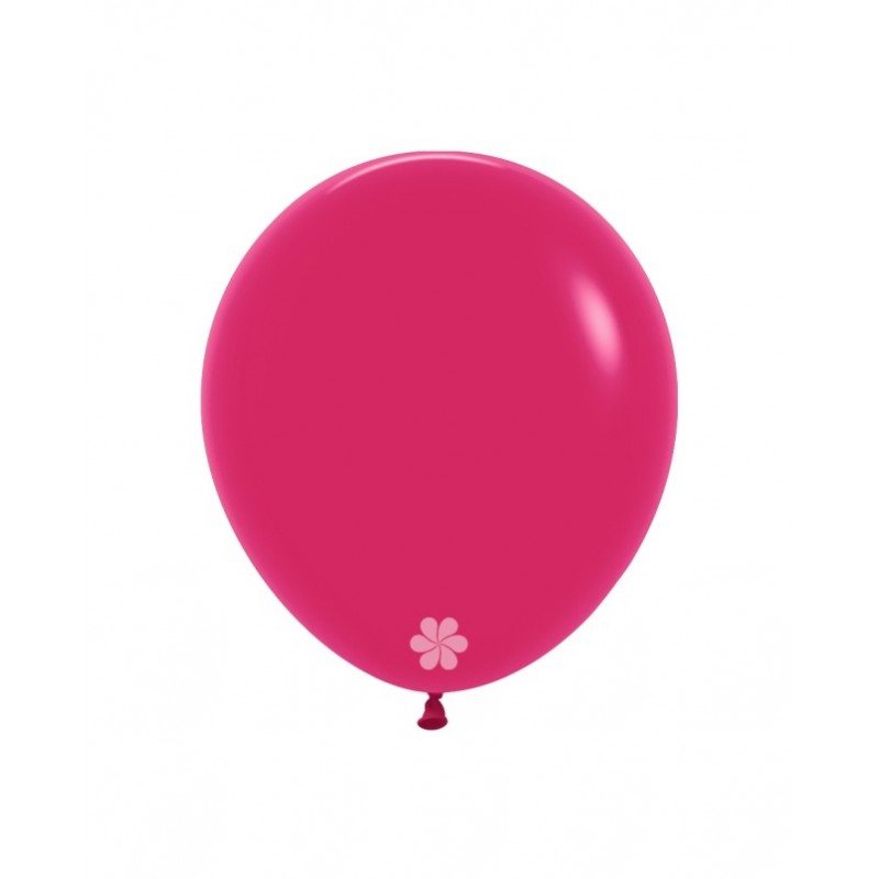 Globos R18 de 45cm Fucsia Cosmo Solido (15)