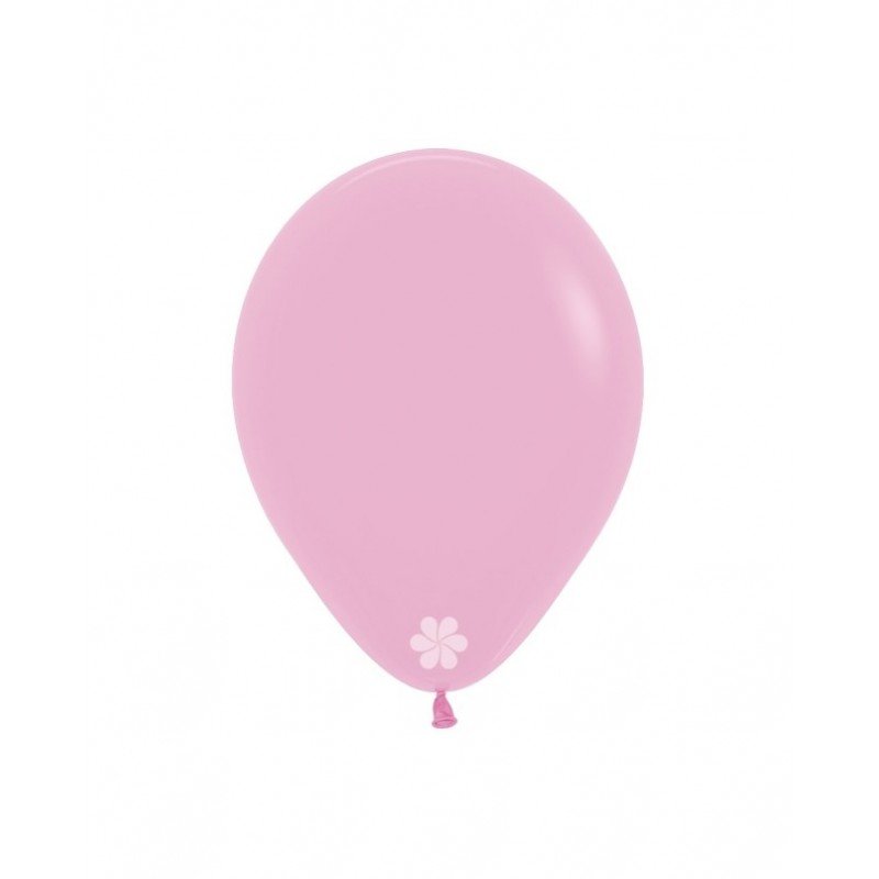Globos Látex R5 Color Rosado Dulce Sólido de 13cm aprox (100 ud)
