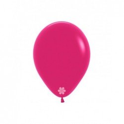Globos Látex R5 Color Fucsia Cosmo Sólido de 13cm aprox (100 ud)