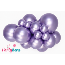 Globos Látex R12 Amatista Silk de 30cm aprox (50 ud)