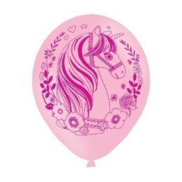 Articulo Globos Latex Unicornio Magico Rosa (6) de Amscan
