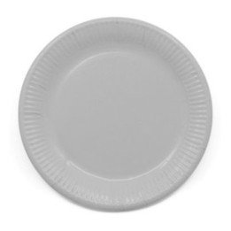 Articulo Platos de color Gris de 23 cm EcoFriendly Compostable (8) ...