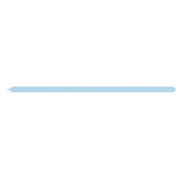 Articulo Globos Moldeables (260) Azul Pastel Talco de 150cmx5cm (50...