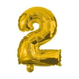 Articulo Globo Gigante nº 2 color oro de 86cm de Procos