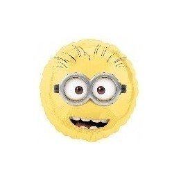 Articulo Globo Foil Minions Cara 45cm. ( Empaquetado) de Amscan