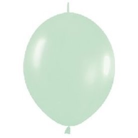 Globos Látex Link-o-Loon Verde Satín de 29cm aprox (25 ud)
