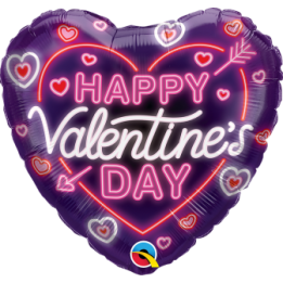 Articulo Globo Happy Valentine´s day de 45cm de Qualatex