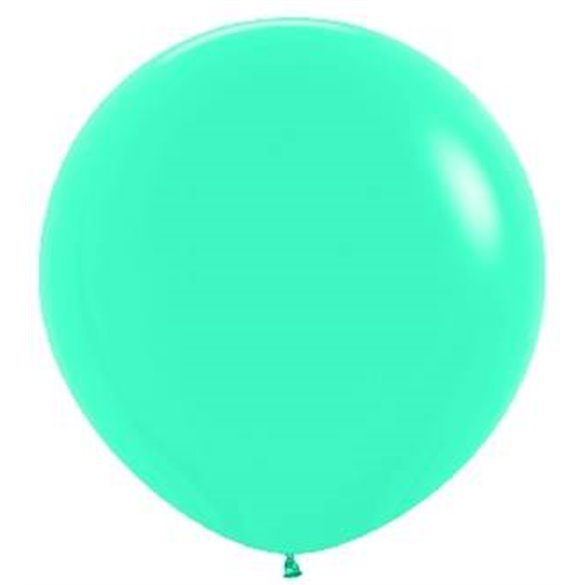 Globos Látex R36 Azul Caribe Sólido de 90cm aprox (10 ud)R36-038 Sempertex
