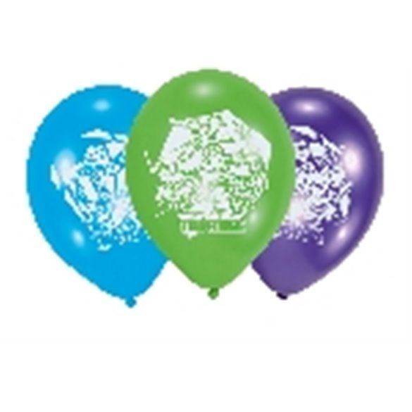 Globos (6) Latex Tortugas Ninja Mutantes