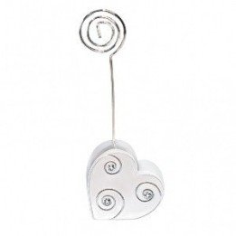 Articulo Soporte Corazon mesa Bodas (10,8 cm) de Amscan