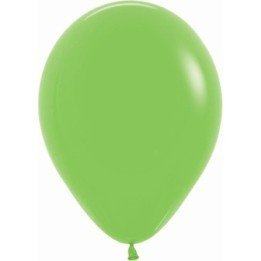 Articulo Globos Látex R5 Color Verde Lima Sólido de 13cm aprox (100...