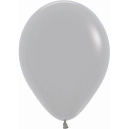 Articulo Globos Látex R5 Color Gris Sólido de 13cm aprox (100 ud) d...