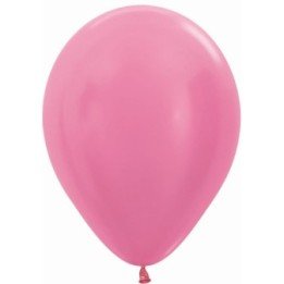 Articulo Globos Látex R5 Color Fucsia Satín de 13cm aprox (100 ud) ...