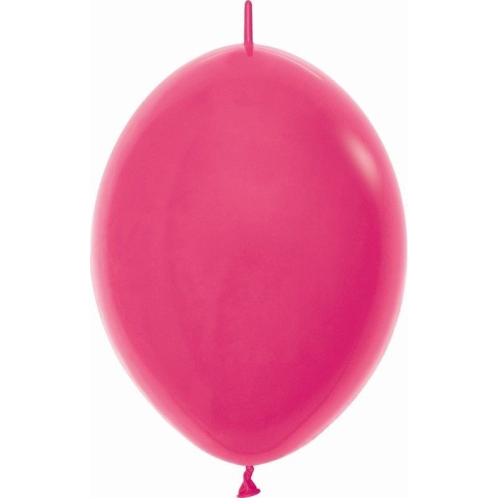 Articulo Globos Látex Link-o-Loon Fucsia Sólido de 13cm aprox (50 u...