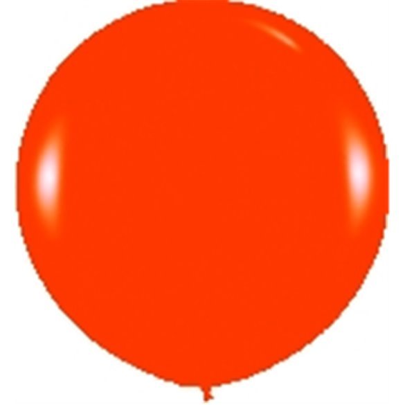 Globos Látex R36 Naranja Sólido de 90cm aprox (10 ud)R36-061 Sempertex