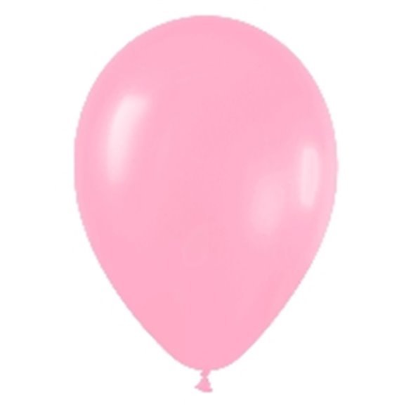 Globos Látex R5 Color Rosa Sólido de 13cm aprox (100 ud)
