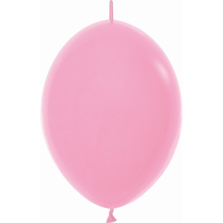 Articulo Globos Látex Link-o-Loon Rosa Sólido de 29cm aprox (25 ud)...