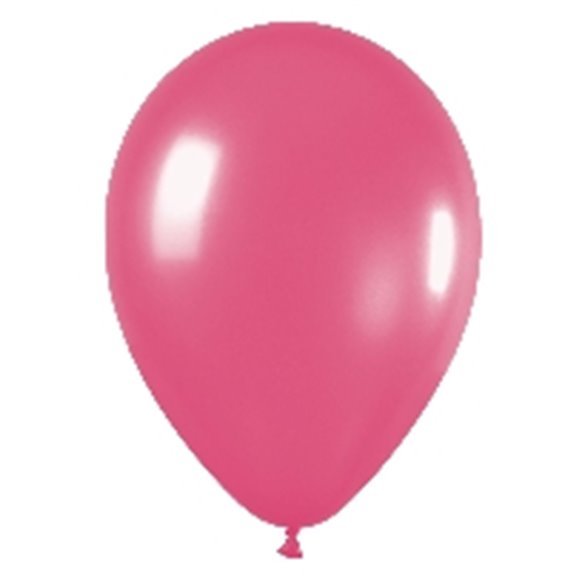 Globos Látex R5 Color Fucsia Sólido de 13cm aprox (100 ud) Globos Látex R5 Color Fucsia Sólido de 13cm aprox (100 ud)