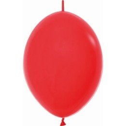 Articulo Globos Látex Link-o-Loon Rojo Sólido de 29cm aprox (25 ud)...