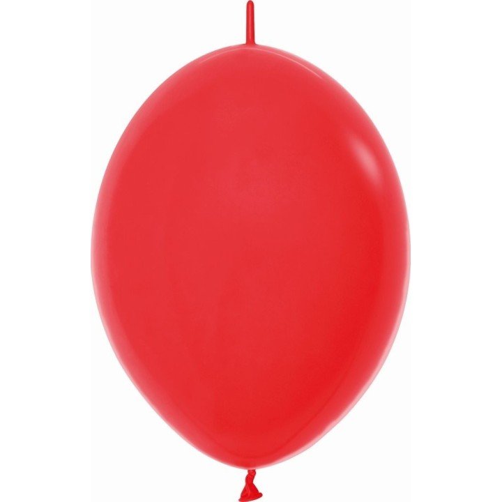 Articulo Globos Látex Link-o-Loon Rojo Sólido de 29cm aprox (25 ud)...