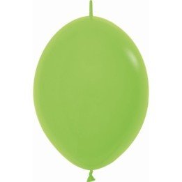 Articulo Globos Látex Link-o-Loon Verde Lima Sólido de 29cm aprox (...