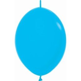 Articulo Globos Látex Link-o-Loon Azul Sólido de 29cm aprox (25 ud)...
