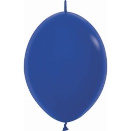 Articulo Globos Látex Link-o-Loon Azul Real Sólido de 29cm aprox (2...