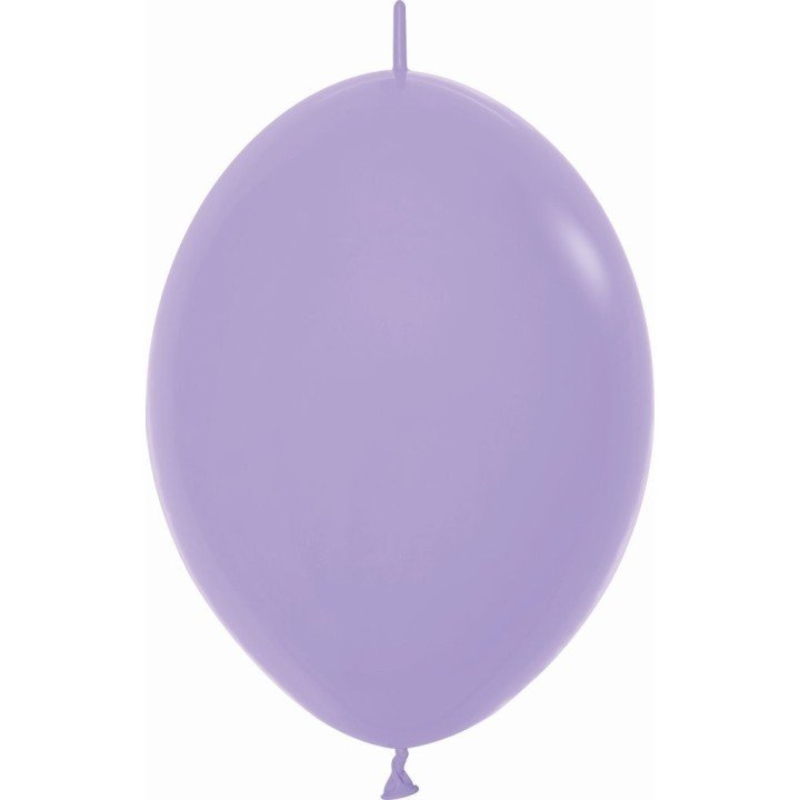 Articulo Globos Látex Link-o-Loon Lila Sólido de 29cm aprox (25 ud)...