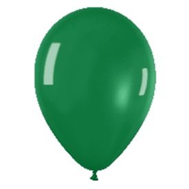 Globos Látex R5 Color Verde Cristal de 13cm aprox (100 ud)