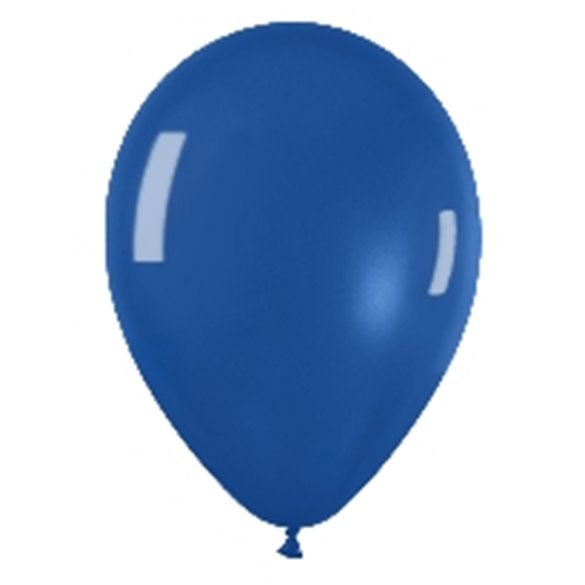 Globos Látex R5 Color Azul Cristal de 13cm aprox (100 ud)