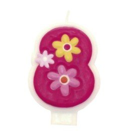 Articulo Velas 8 Glamour Girl de Amscan