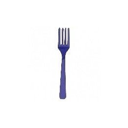 Articulo TENEDOR COLOR MORADO (10 ud) de Amscan