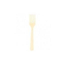 Articulo TENEDOR COLOR VAINILLA (10 ud) de Amscan