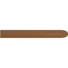 Articulo Globos Moldeables (260) Café Sólido de 150cmx5cm (50 ud) d...