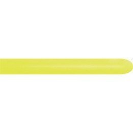 Articulo Globos Látex 260 Color Amarillo Neón (50 UD) de Sempertex