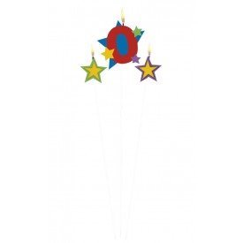 Vela con Estrellas y  Nº 0