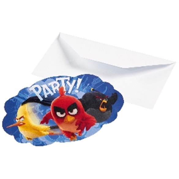 Invitaciones (8) Angry Birds