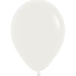 Articulo Globos Látex R5 Color Blanco Almendra Sólido de 13cm aprox...