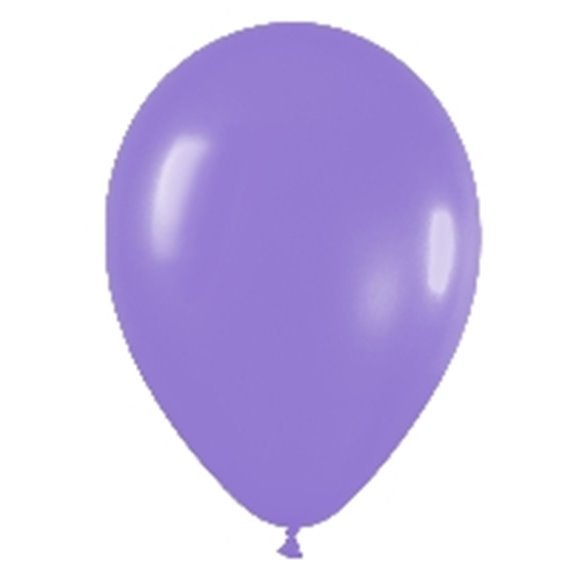 Globos Látex R12 Lila Sólido de 30cm aprox (50 ud)