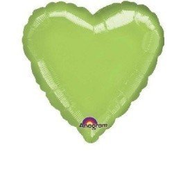 Articulo Globo Con Forma de Corazón de Aprox 45cm Color KIWI - de A...