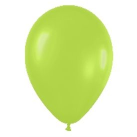 Globos Látex R12 Verde Neón de 30cm aprox (50 ud)