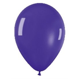 Globos Látex R12 Violeta Cristal de 30cm aprox (50 ud)
