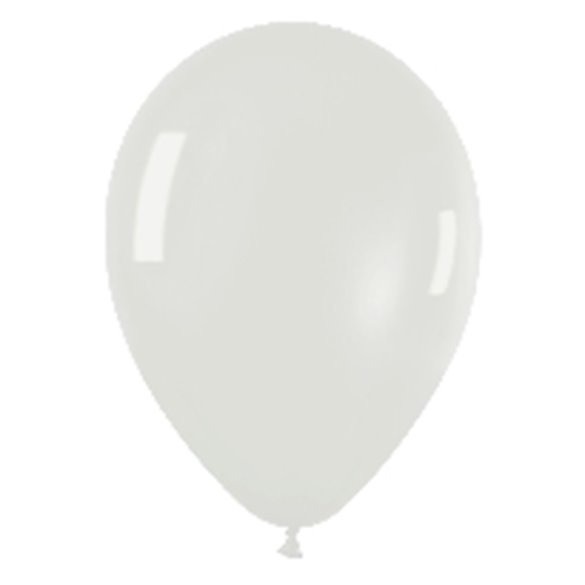 Globos Látex R12 Transparente Cristal de 30cm aprox (50 ud)