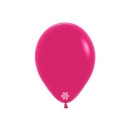 Articulo Globos Látex R12 Fucsia Cosmo Sólido de 30cm aprox (50 ud)...