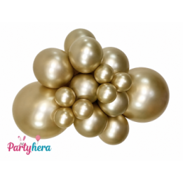 Articulo Globos Látex R12 Dorado Silk de 30cm aprox (50 ud) de Semp...