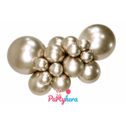 Articulo Globos látex Reflex Champagne de 30cm (50 ud) de Sempertex