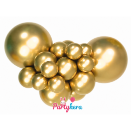Articulo Globos látex Reflex Dorado de 30cm (50 ud) de Sempertex