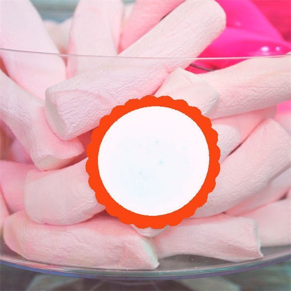 Pegatinas Candy (20) Naranja