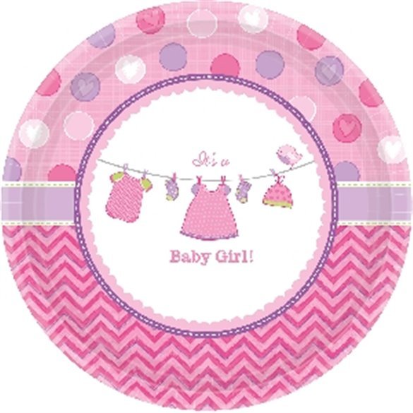Platos Baby Girl de 26,6 cm (8)