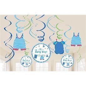Decoracion Colgante (6x2) Baby Boy